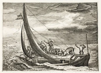 Un homme qui manque de foi, illustration de 